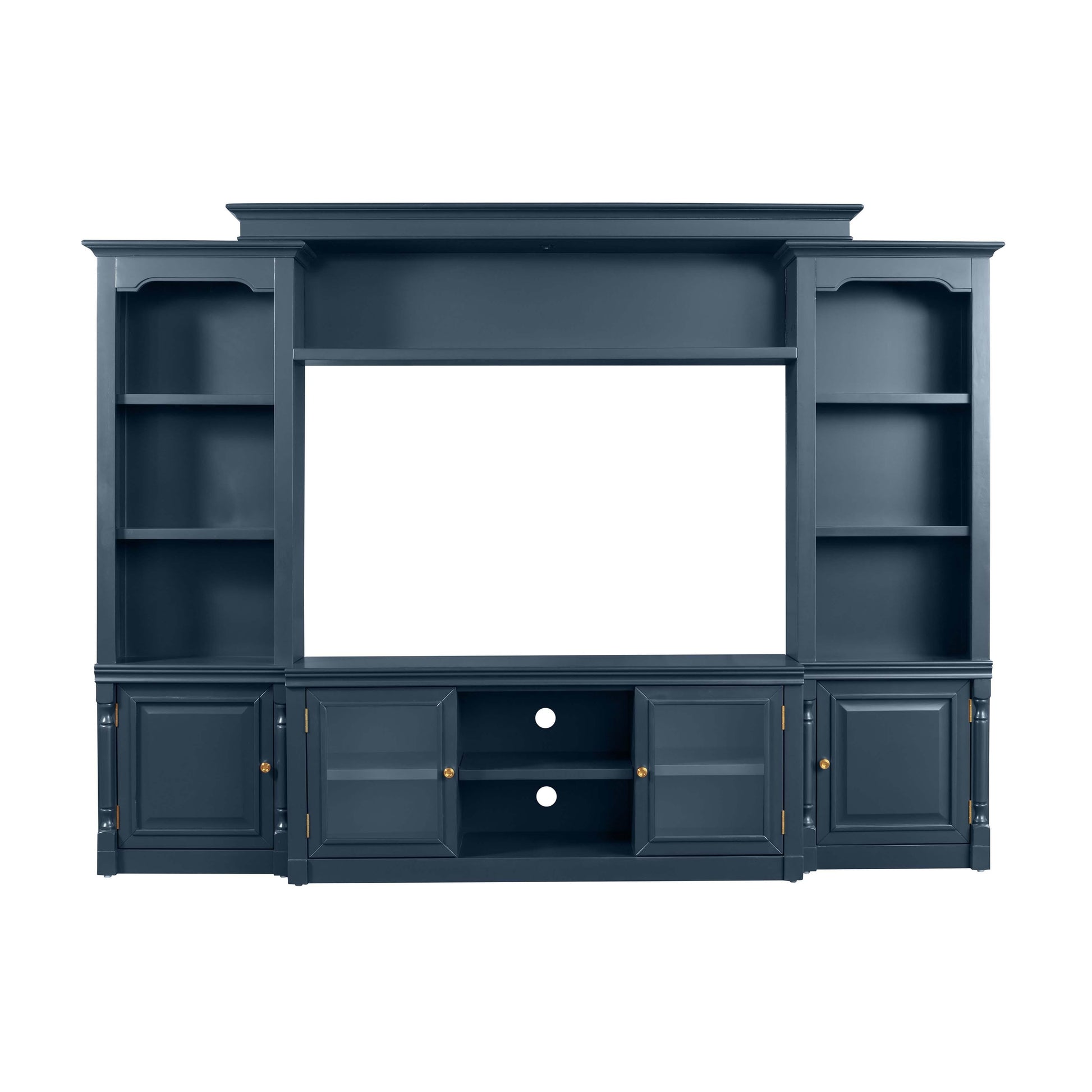 Virginia Blue Entertainment Center for 65-inch by TOV