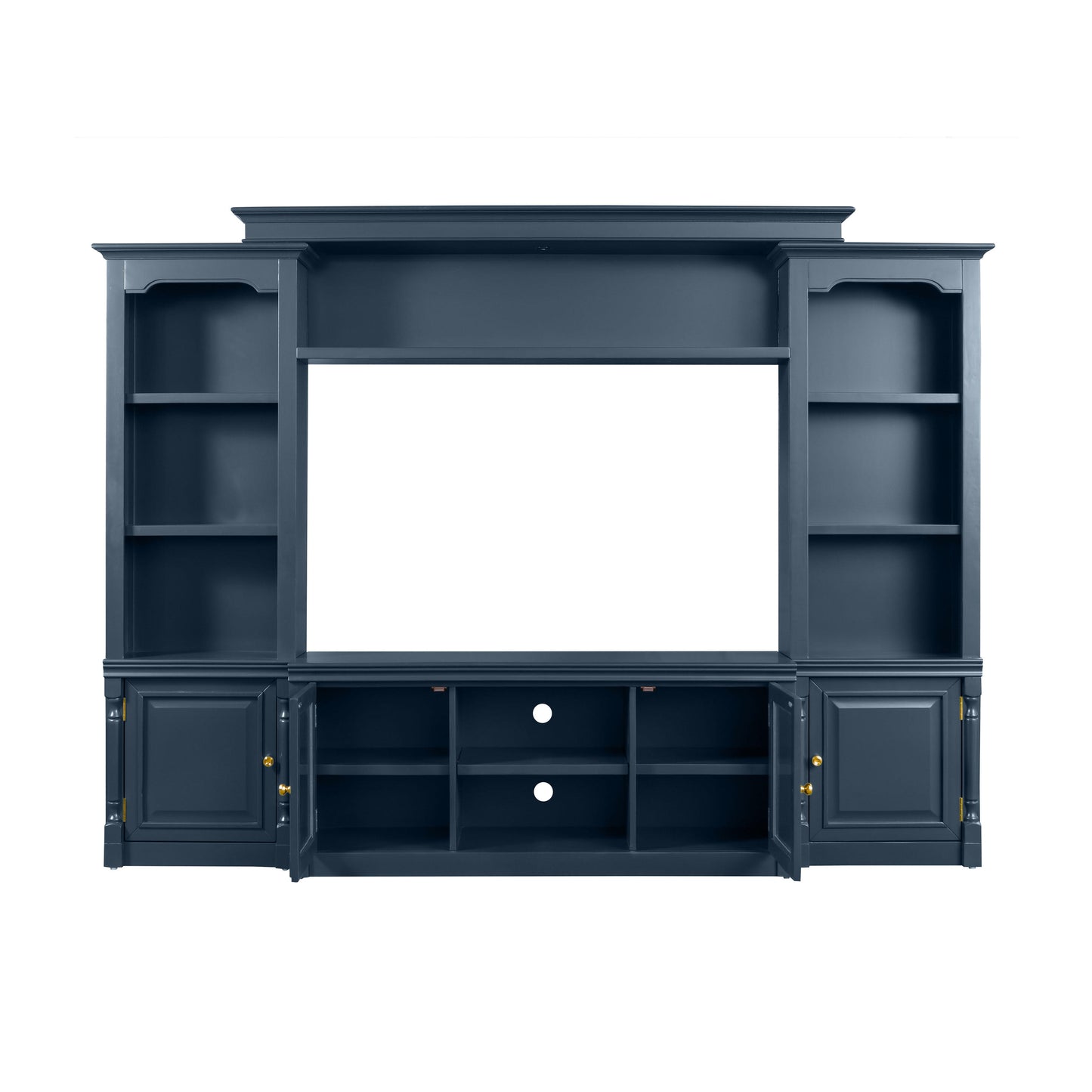 Virginia Blue Entertainment Center for 65-inch by TOV