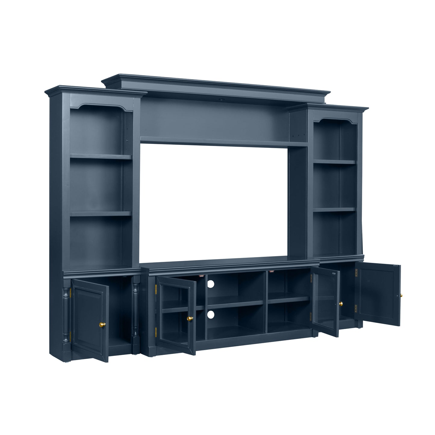 Virginia Blue Entertainment Center for 65-inch by TOV