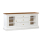 Hudson White Entertainment Console by TOV