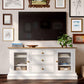 Hudson White Entertainment Console by TOV