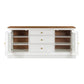 Hudson White Entertainment Console by TOV