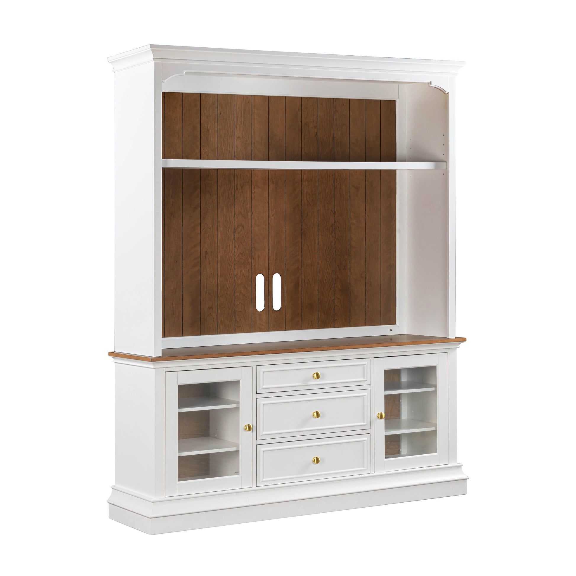 Hudson White Entertainment Center for 70-inch by TOV