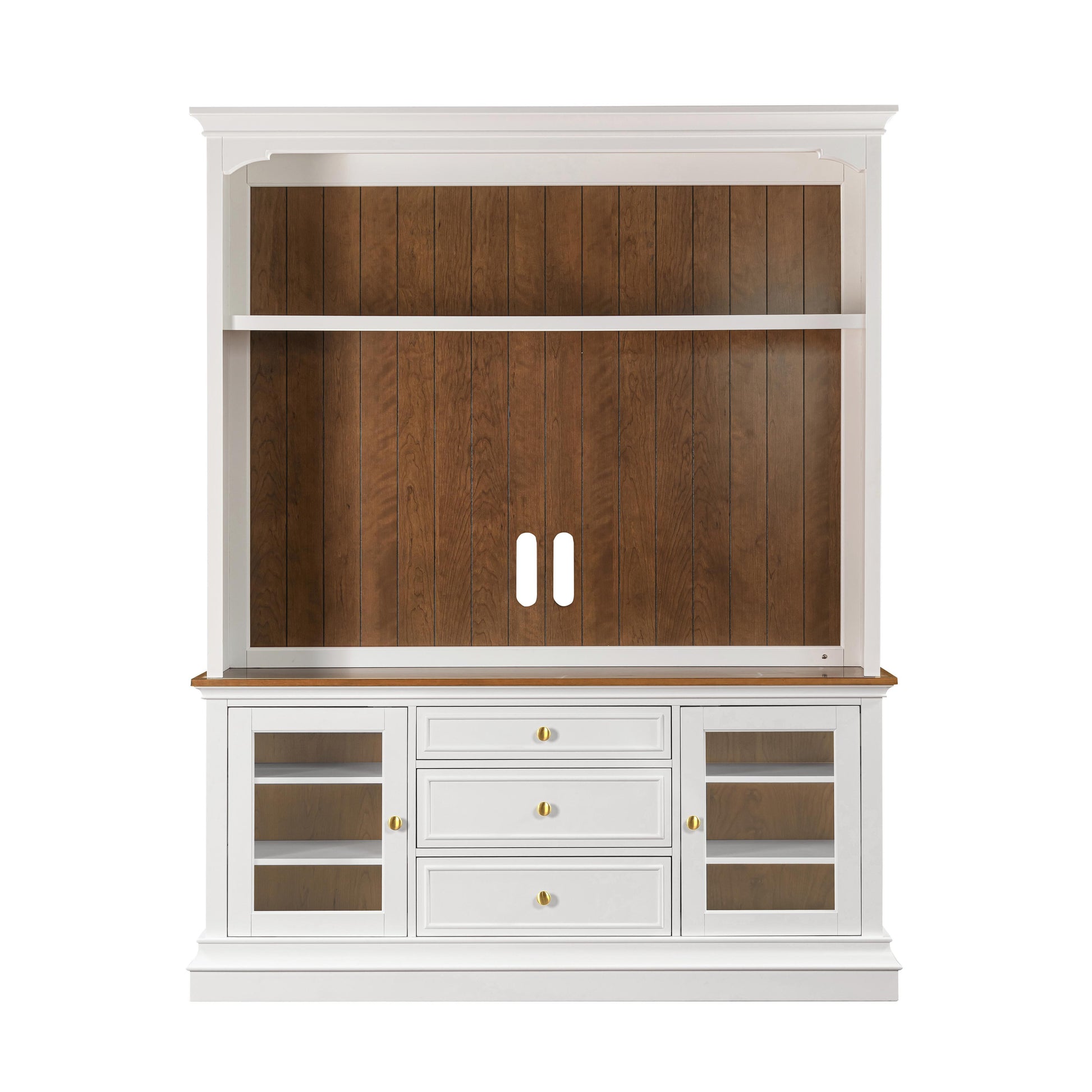 Hudson White Entertainment Center for 70-inch by TOV