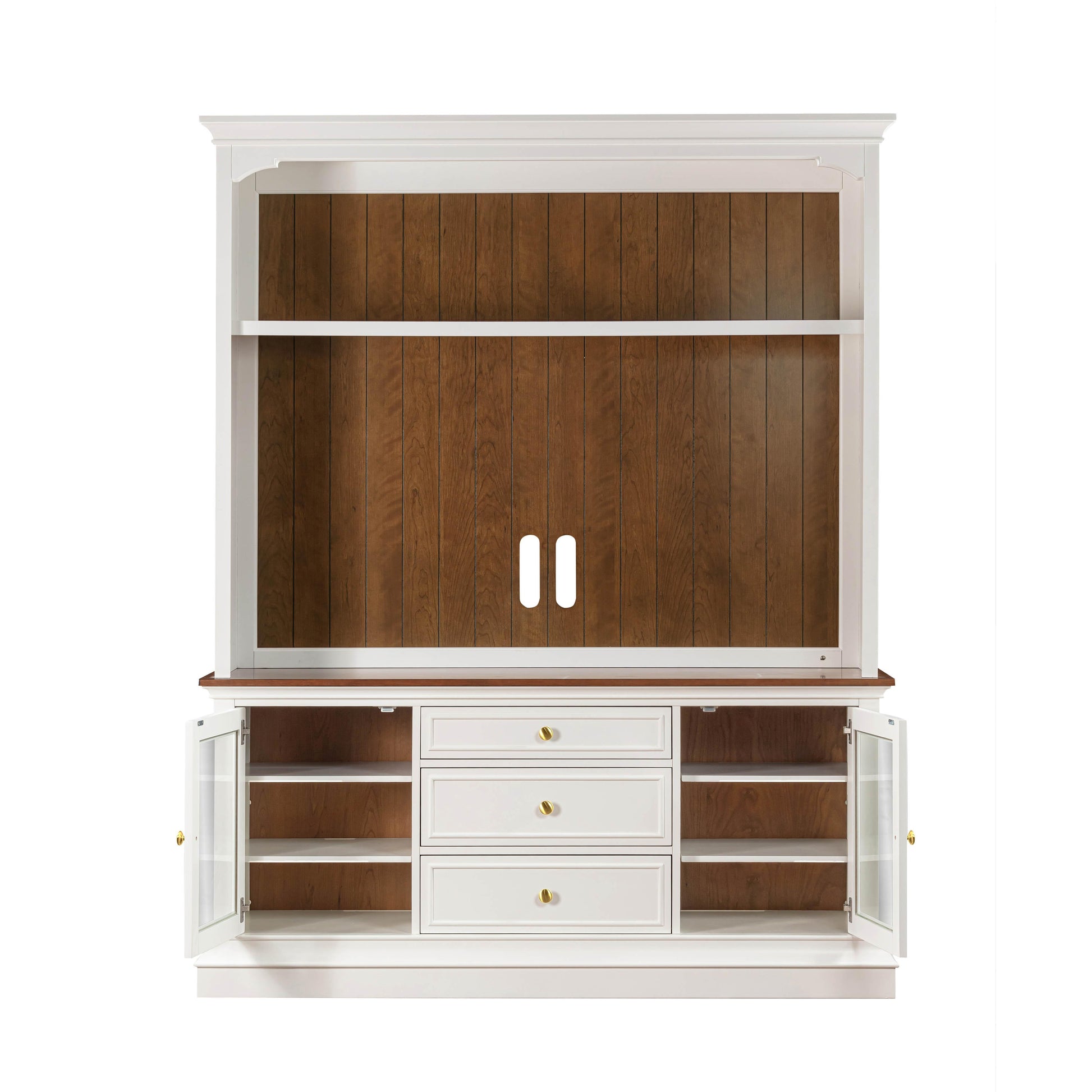 Hudson White Entertainment Center for 70-inch by TOV