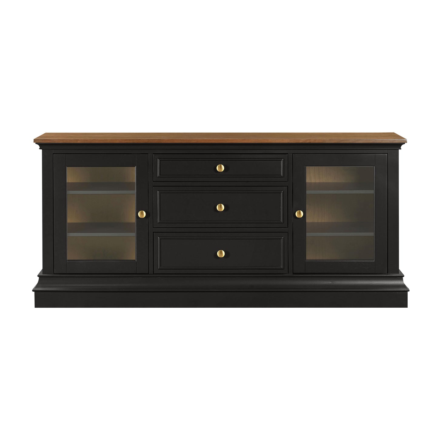 Hudson Charcoal Entertainment Console by TOV