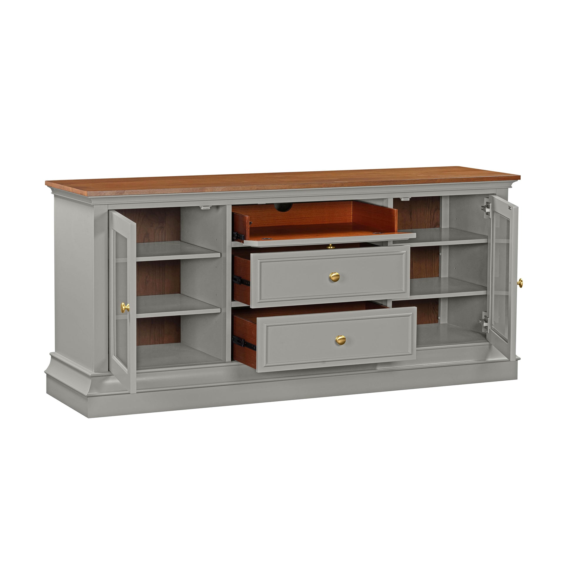 Hudson Gray Entertainment Console by TOV