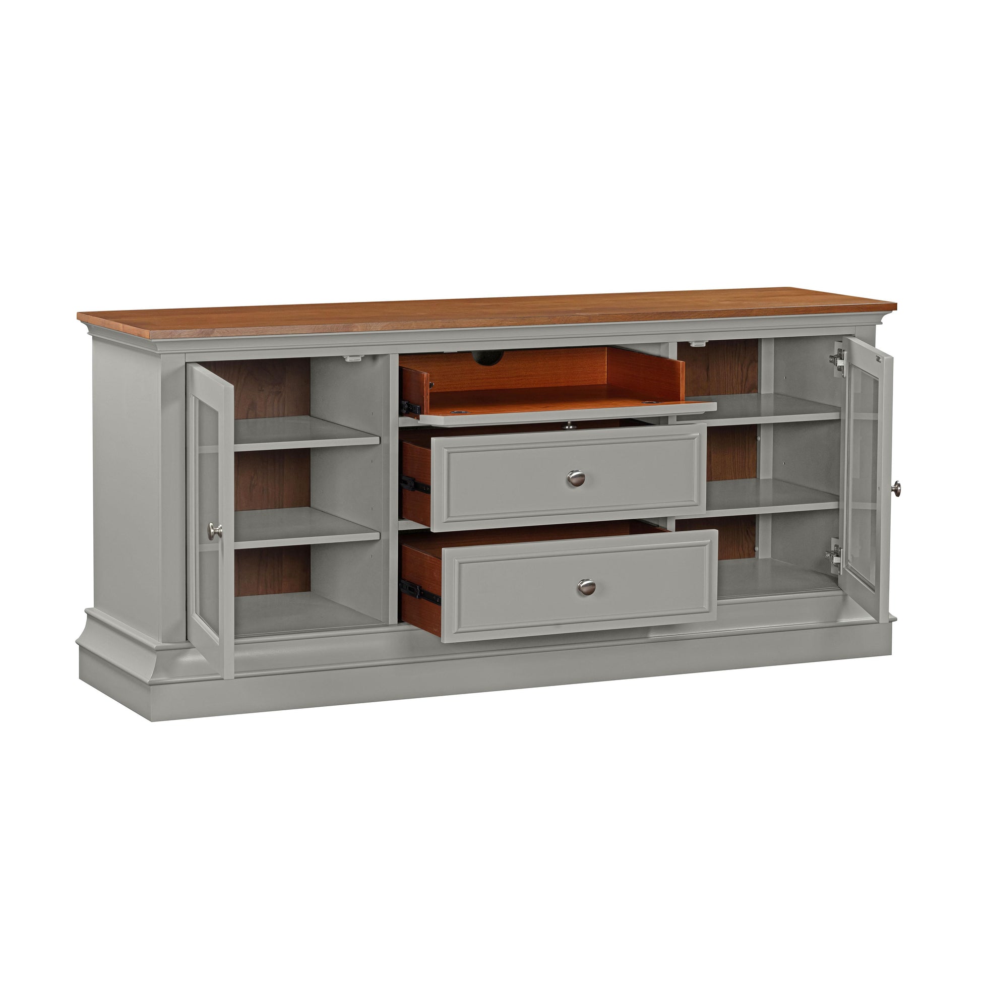 Hudson Gray Entertainment Console by TOV