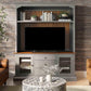 Hudson Gray Entertainment Center for 70-inch by TOV