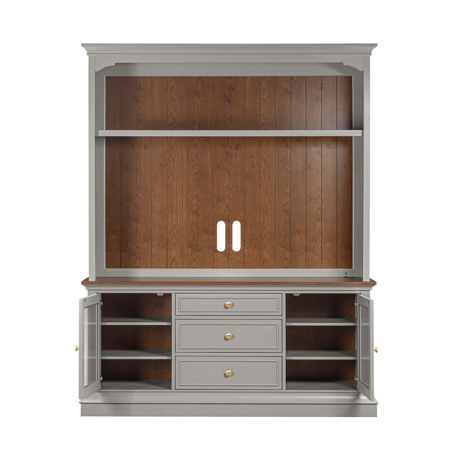 Hudson Gray Entertainment Center for 70-inch by TOV