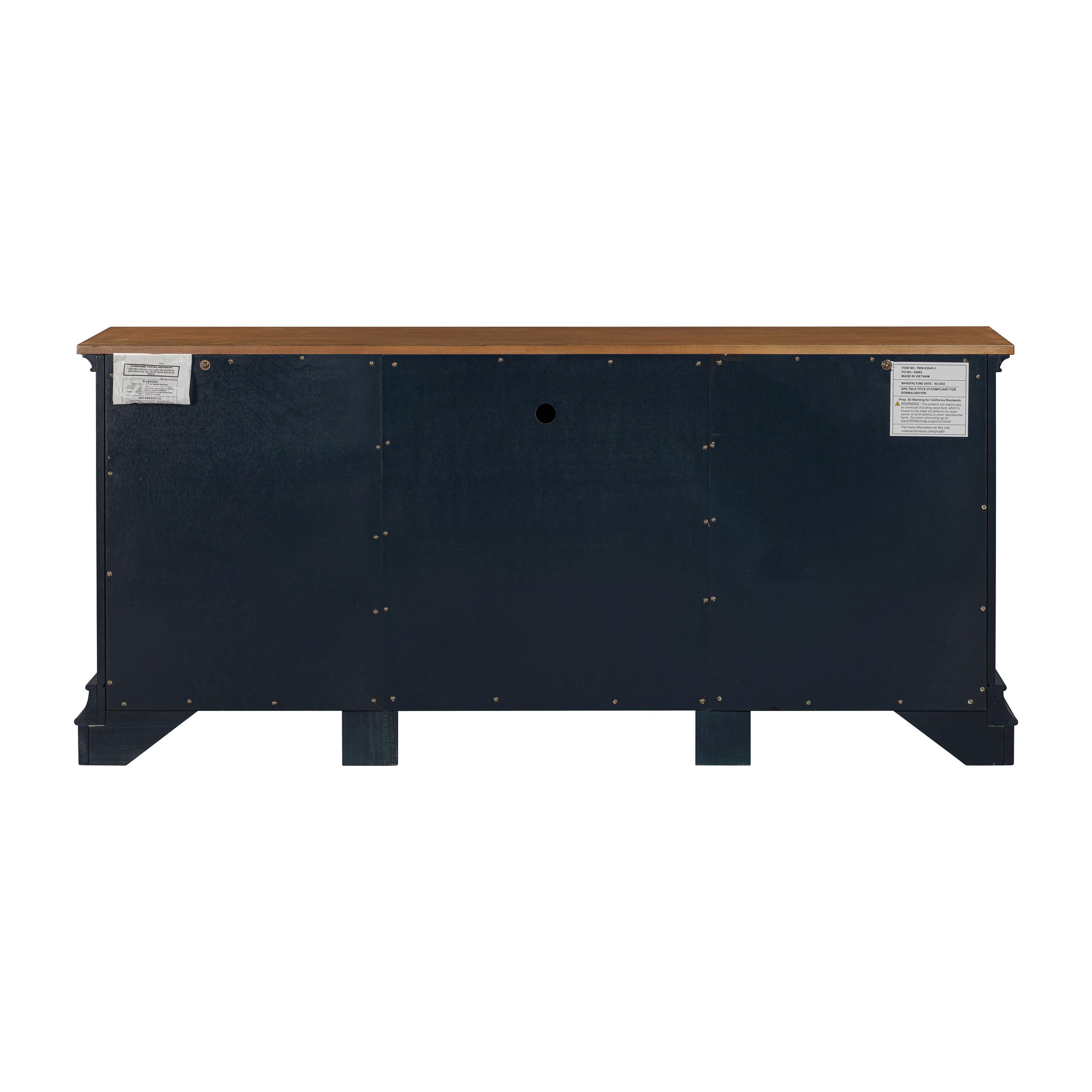 Hudson Blue Entertainment Console by TOV