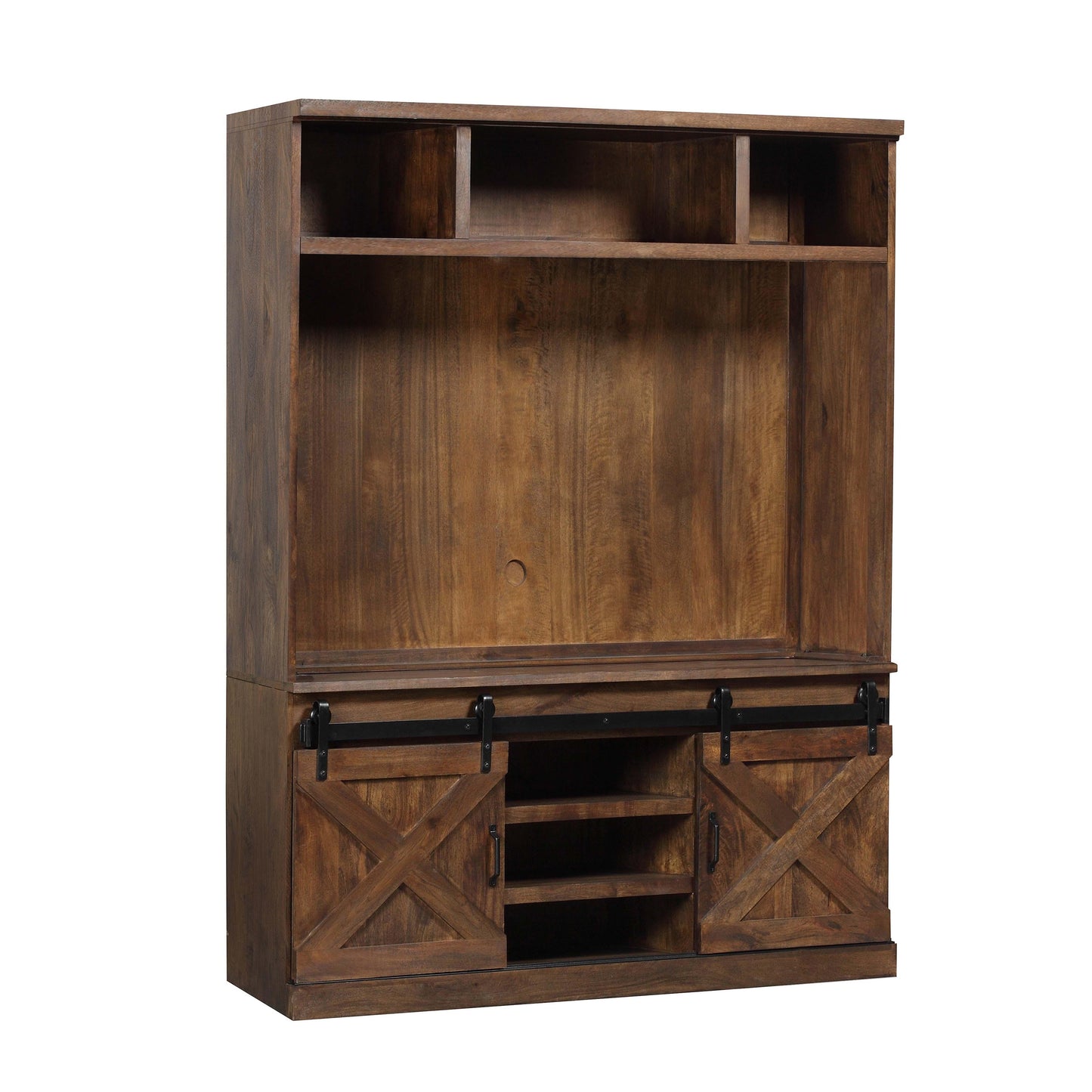 Dawson Rustic Brown Entertainment Center by TOV