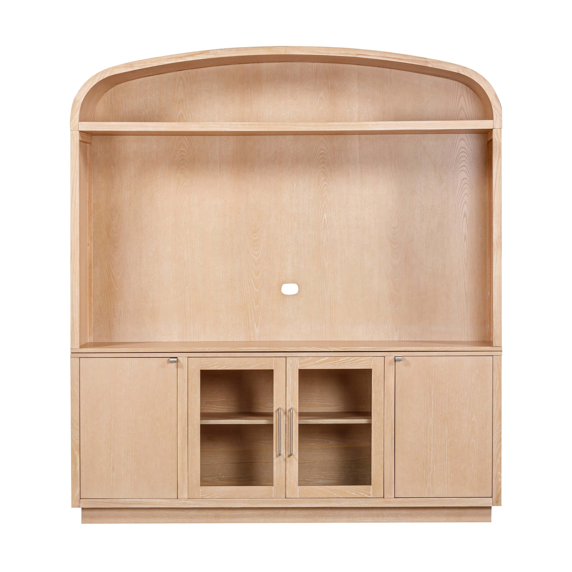 Marlow Natural Wood Entertainment Center by TOV