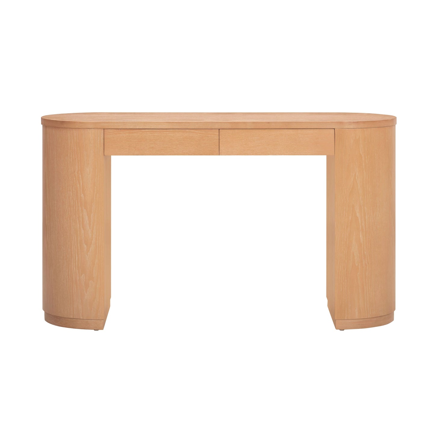Marlow 52" Wood 2-Drawer Writing Desk Natural by Tov Furniture