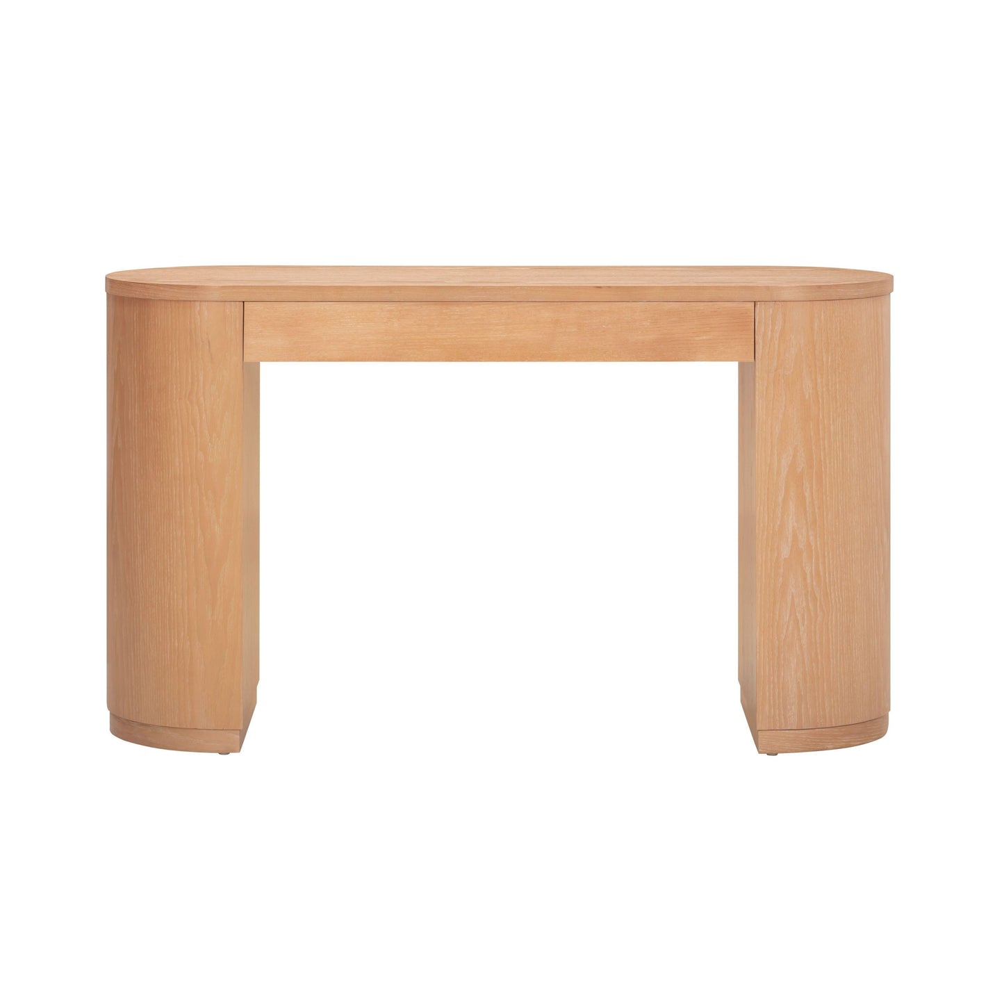 Marlow 52" Wood 2-Drawer Writing Desk Natural by Tov Furniture