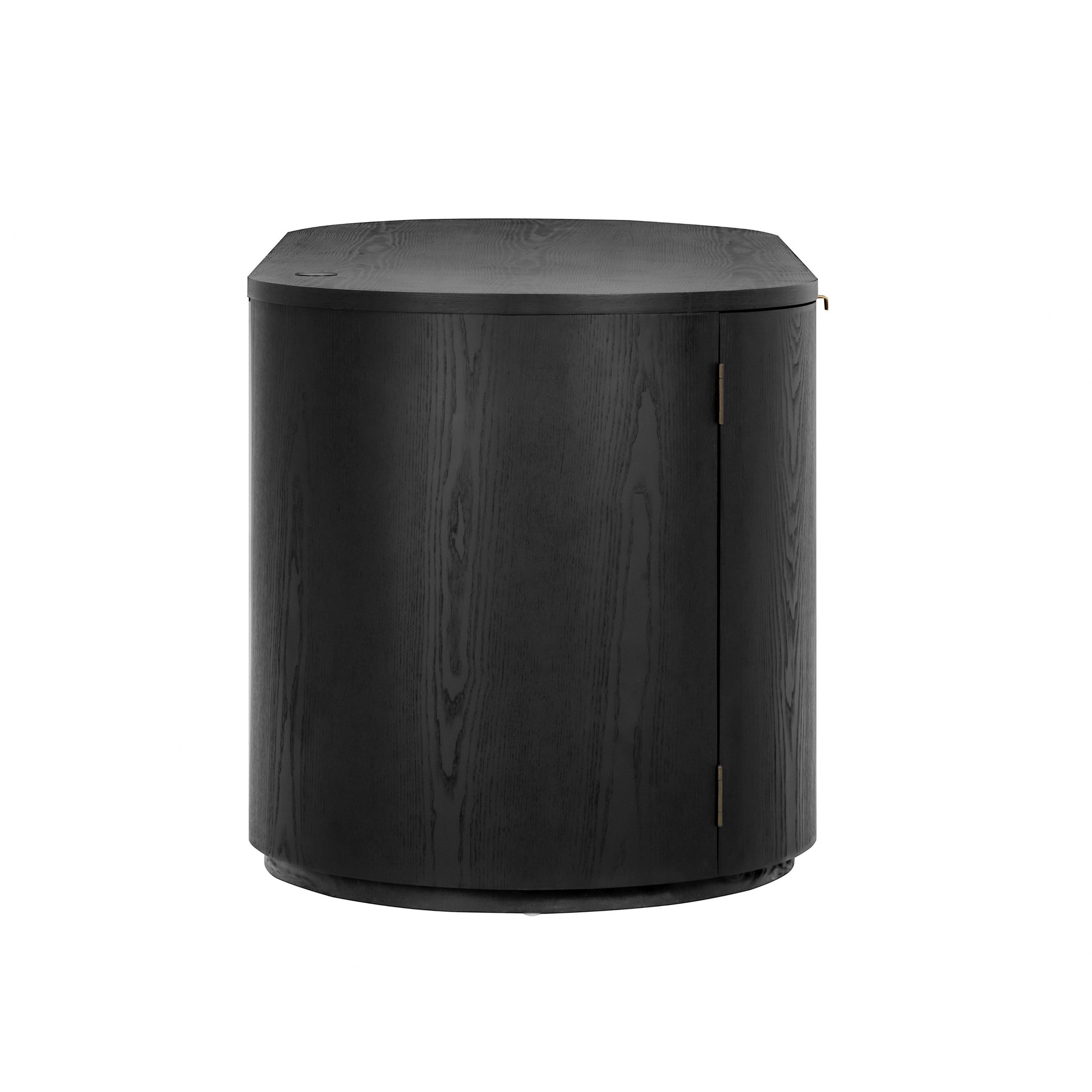 Marlow 64" Wood Executive Desk With Storage Black by Tov Furniture