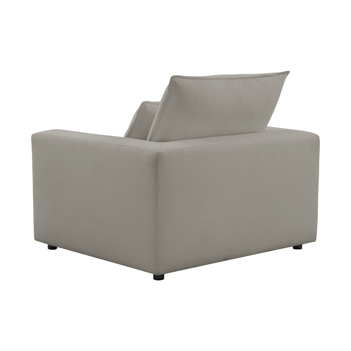 Cali Slate Performance Fabric Arm Chair by TOV Furniture – photo 3 of 5