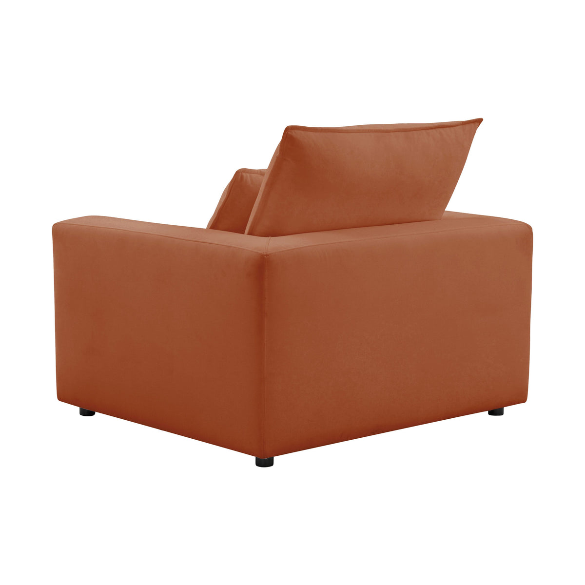 Cali Rust Performance Fabric Arm Chair by TOV Furniture – photo 3 of 5
