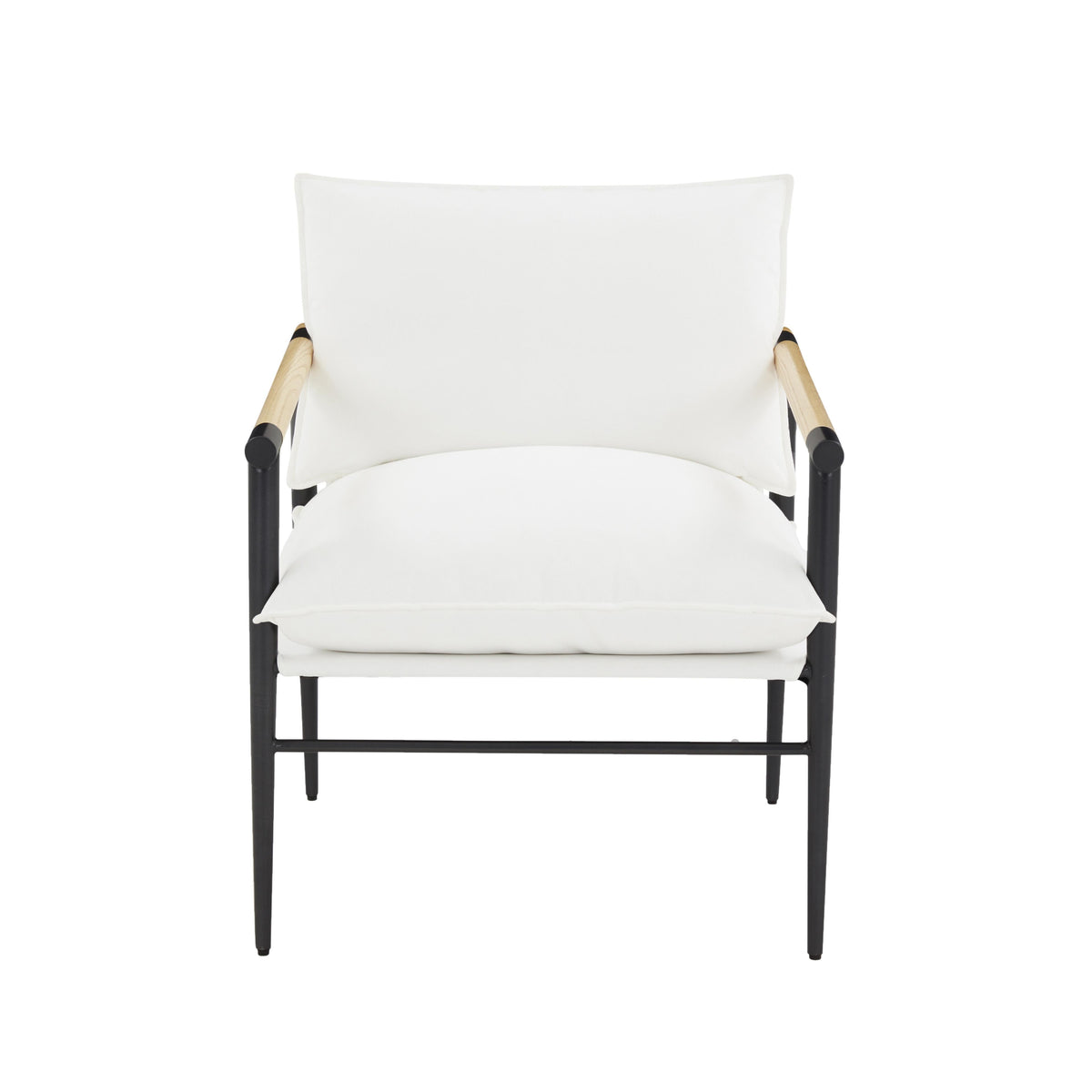 Cali Performance Fabric Accent Chair in Pearl by TOV Furniture – photo 3 of 6