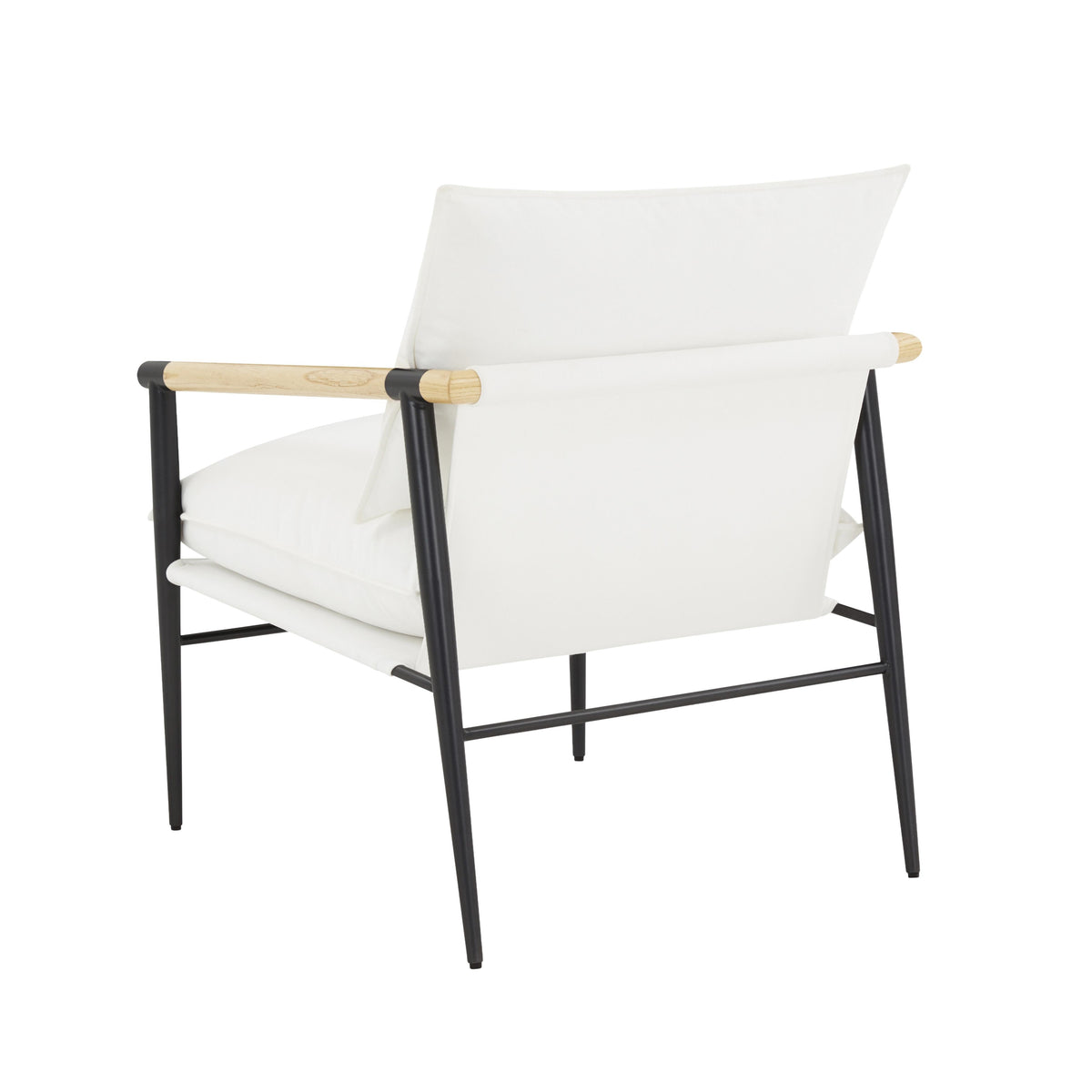 Cali Performance Fabric Accent Chair in Pearl by TOV Furniture – photo 4 of 6