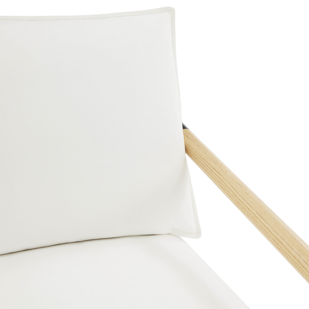 Cali Performance Fabric Accent Chair in Pearl by TOV Furniture – photo 5 of 6