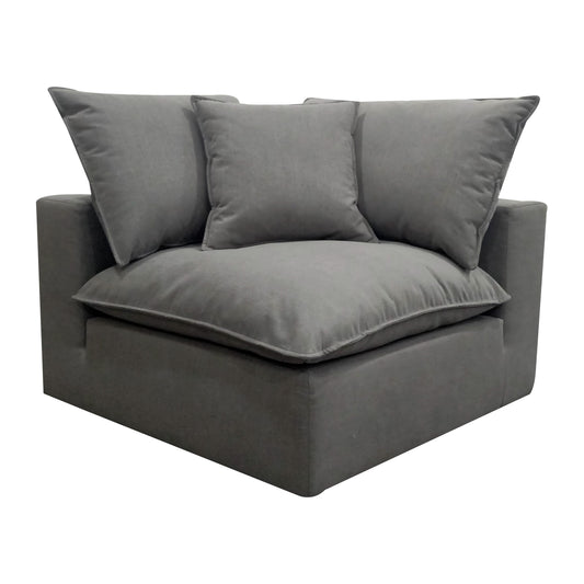 Cali Slate Performance Fabric Corner Chair by TOV