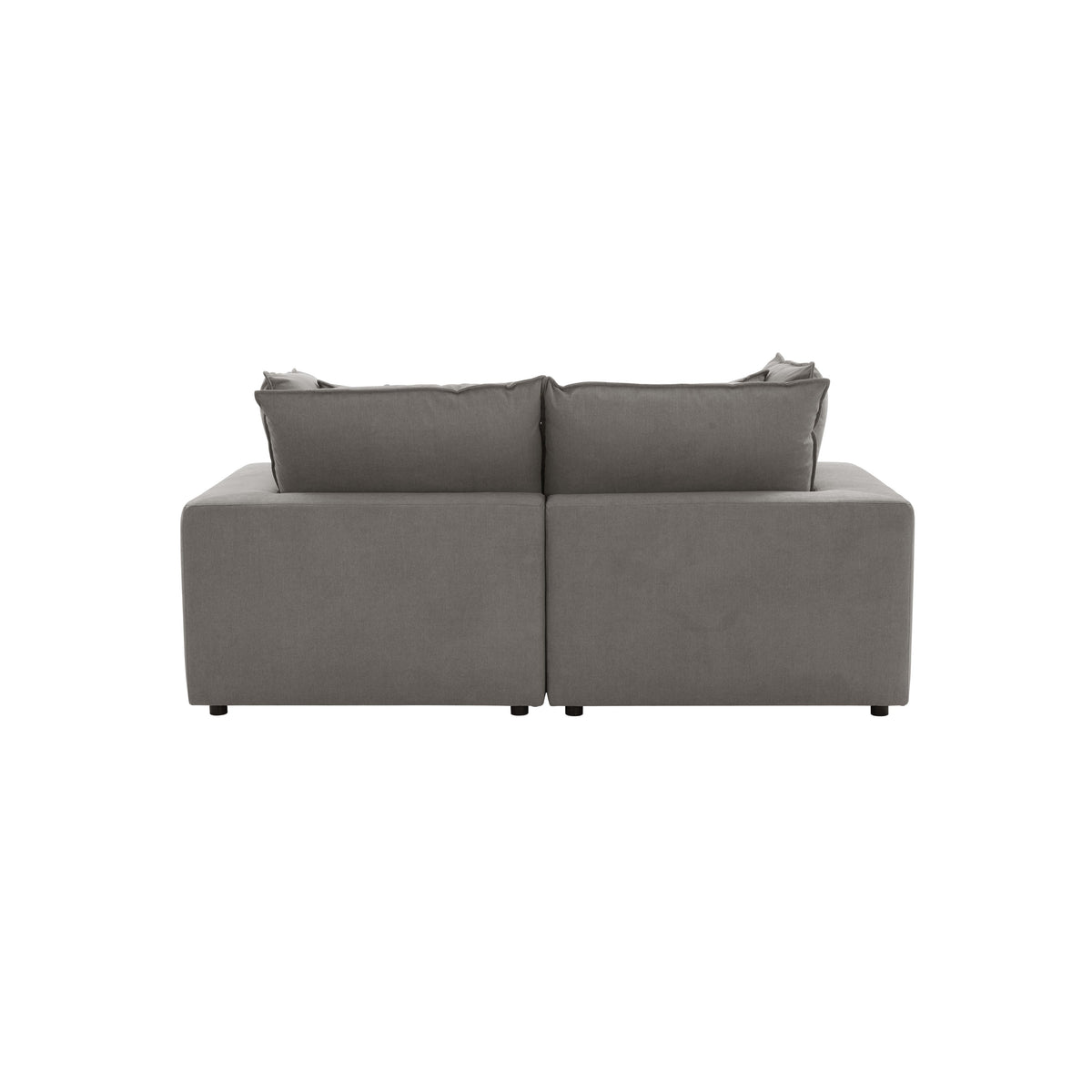Cali 80" Slate Performance Fabric Modular Loveseat by TOV Furniture – photo 6 of 7