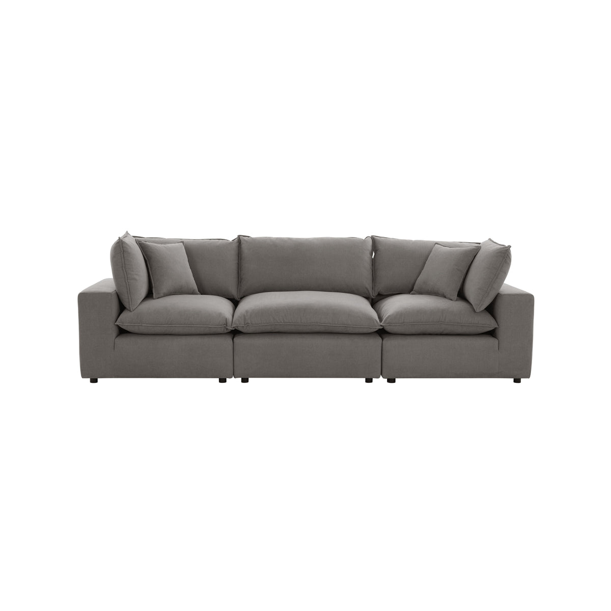 Cali Slate Performance Fabric Modular Sofa by TOV Furniture – photo 1 of 6