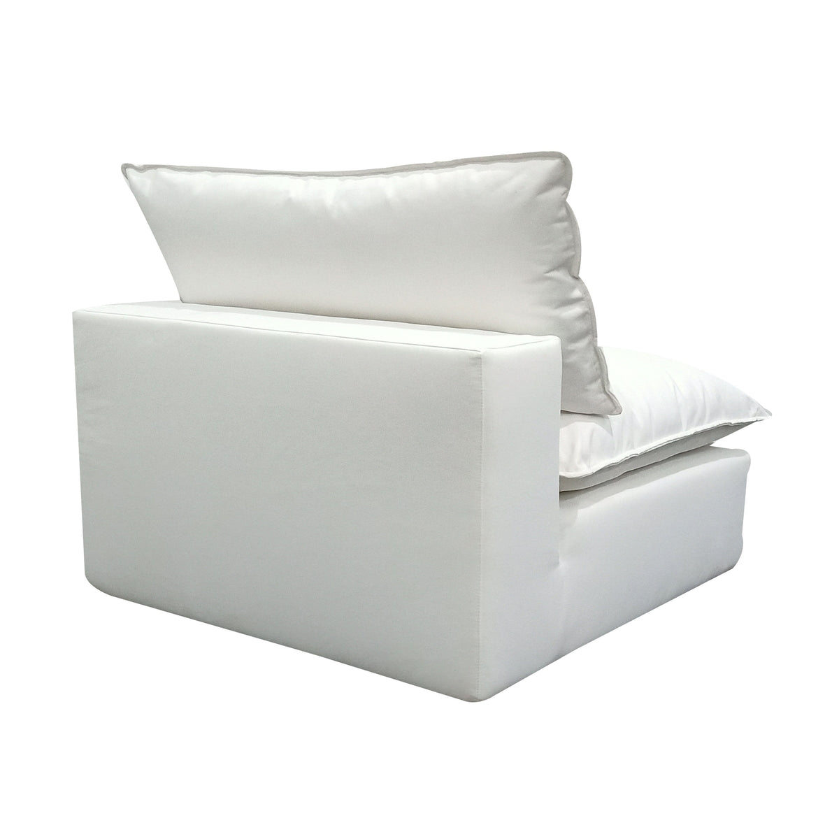 Cali Pearl Performance Fabric Armless Chair by TOV Furniture – photo 6 of 8