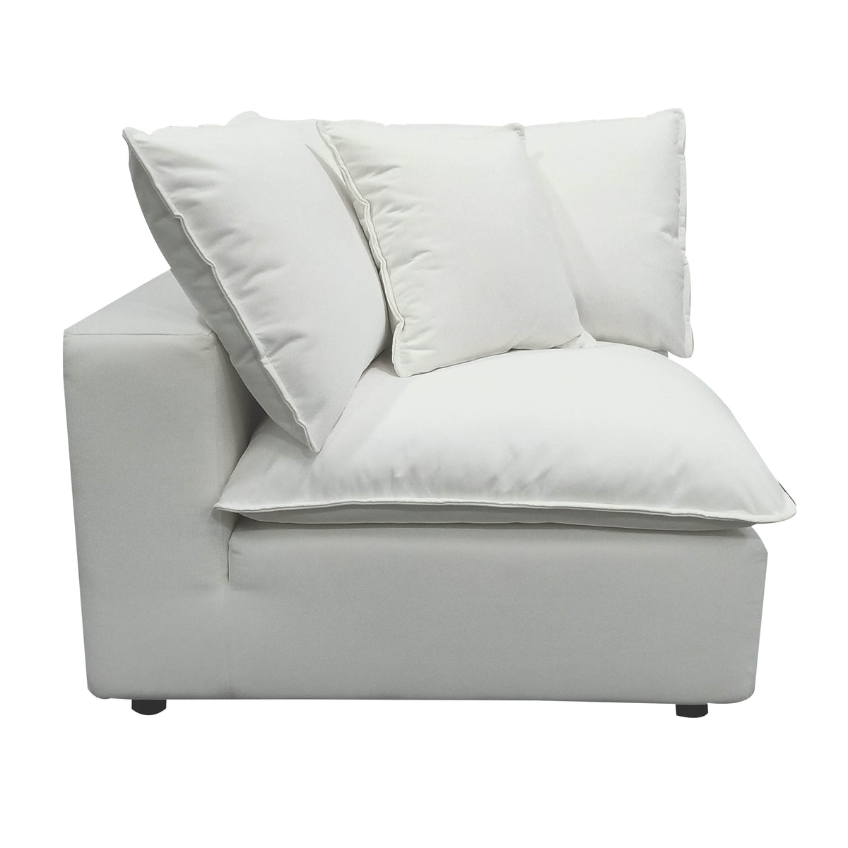 Cali Pearl Performance Fabric Corner Chair by TOV Furniture – photo 3 of 8