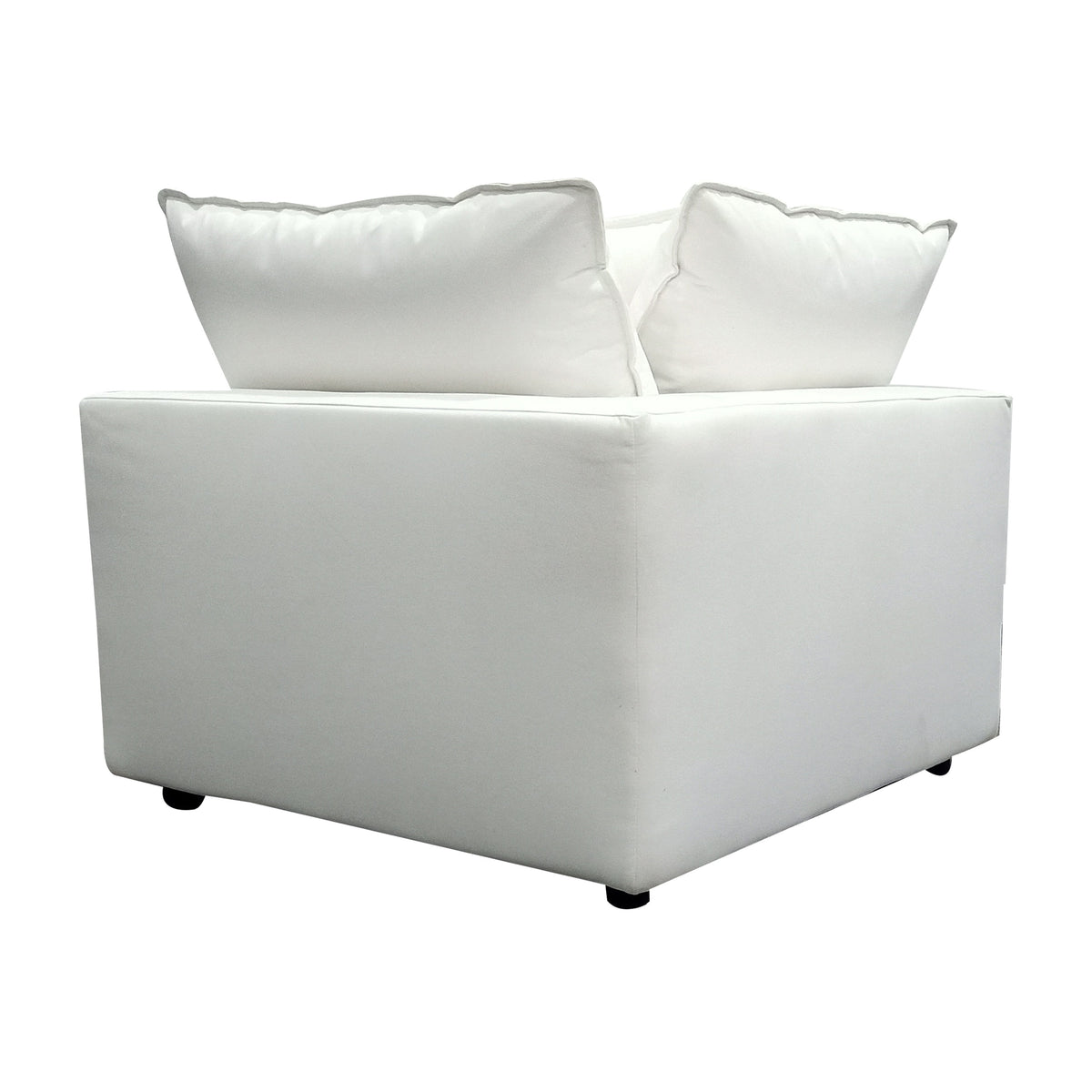 Cali Pearl Performance Fabric Corner Chair by TOV Furniture – photo 5 of 8