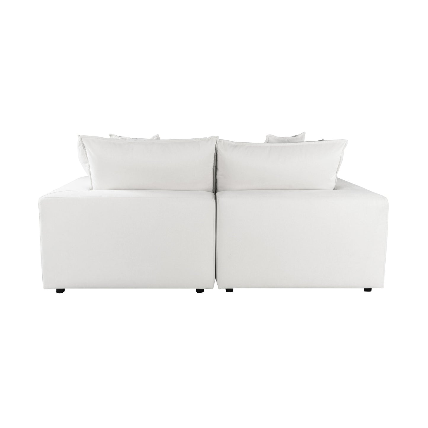 Cali Pearl Performance Fabric Modular Loveseat by TOV