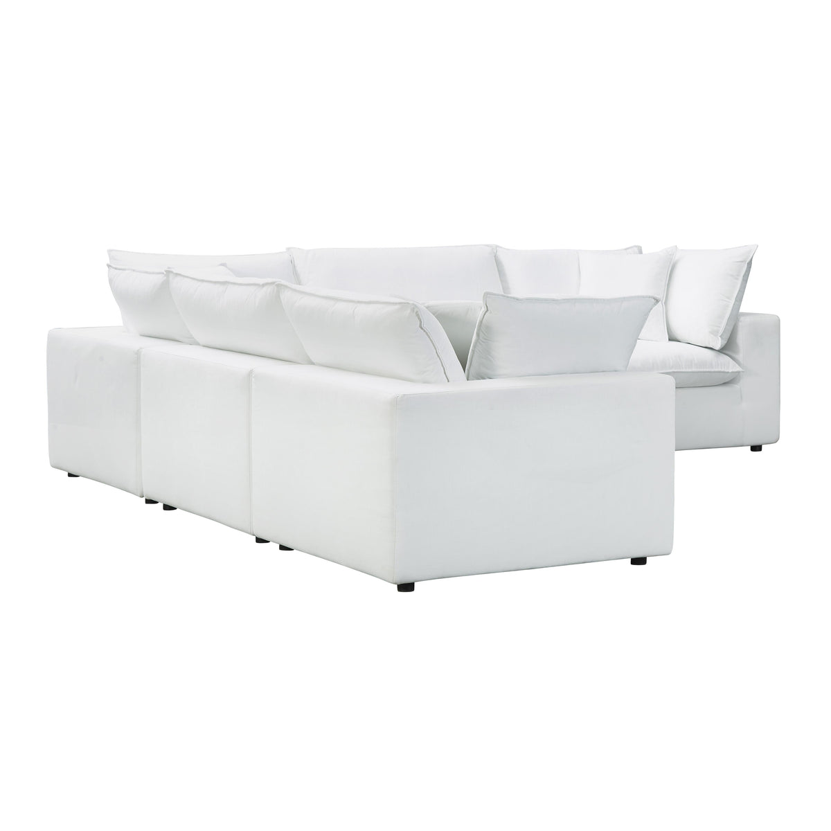 Cali Pearl Performance Fabric Modular L-Sectional by TOV Furniture – photo 3 of 6