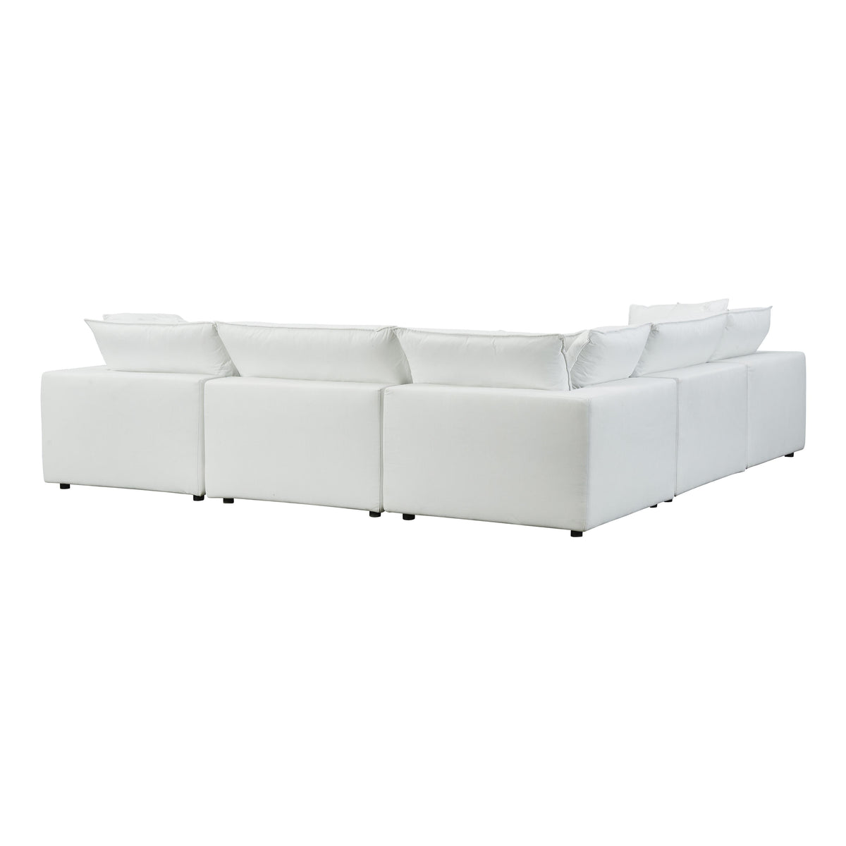 Cali Pearl Performance Fabric Modular L-Sectional by TOV Furniture – photo 5 of 6