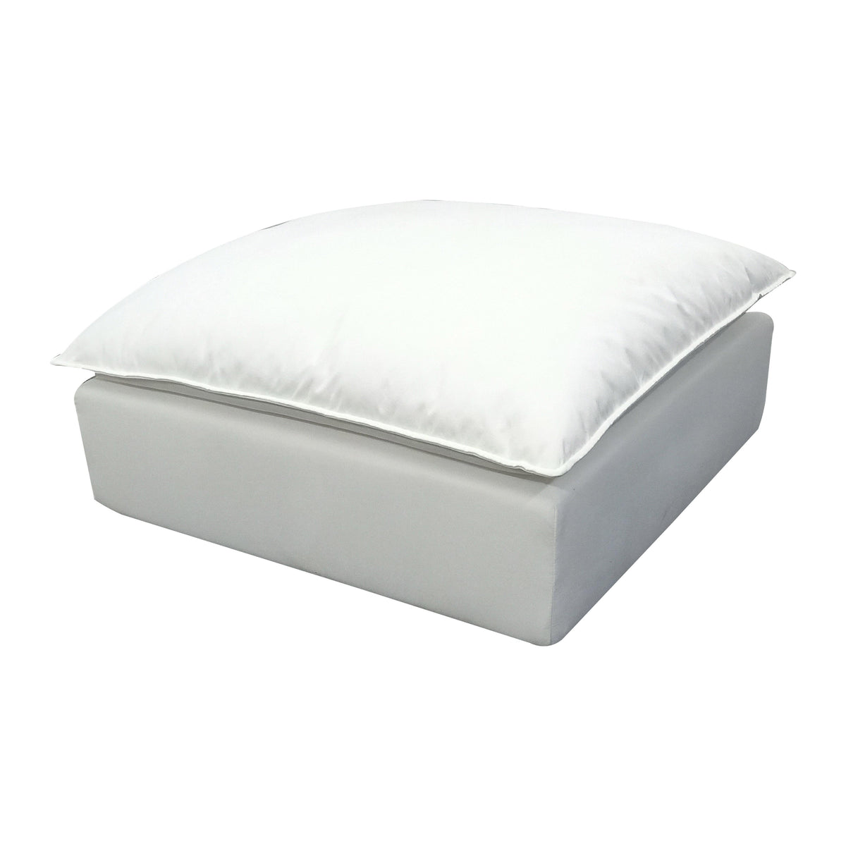 Cali Pearl Performance Fabric Ottoman by TOV Furniture – photo 1 of 5