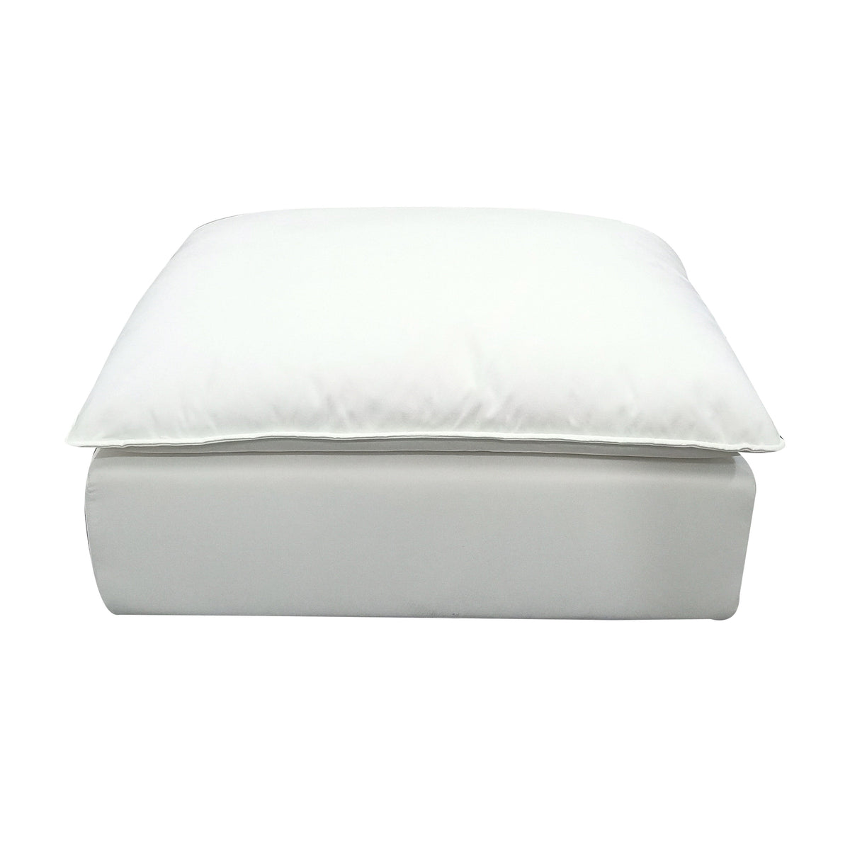 Cali Pearl Performance Fabric Ottoman by TOV Furniture – photo 3 of 5
