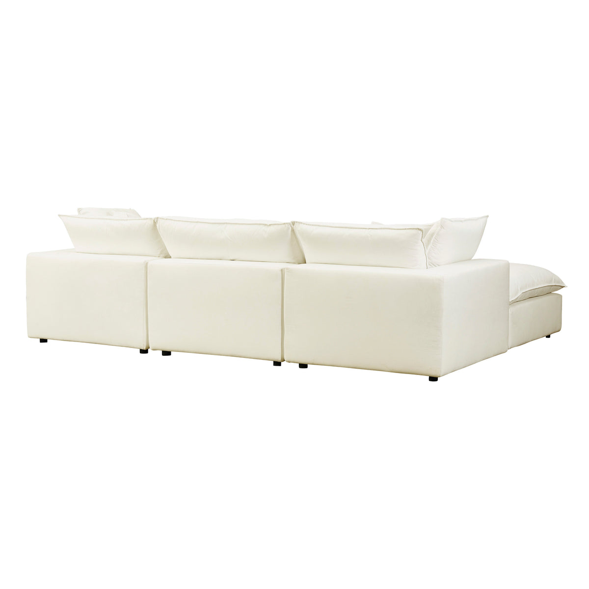 Cali Natural Performance Fabric Modular 4 Piece Sectional by TOV Furniture – photo 4 of 6