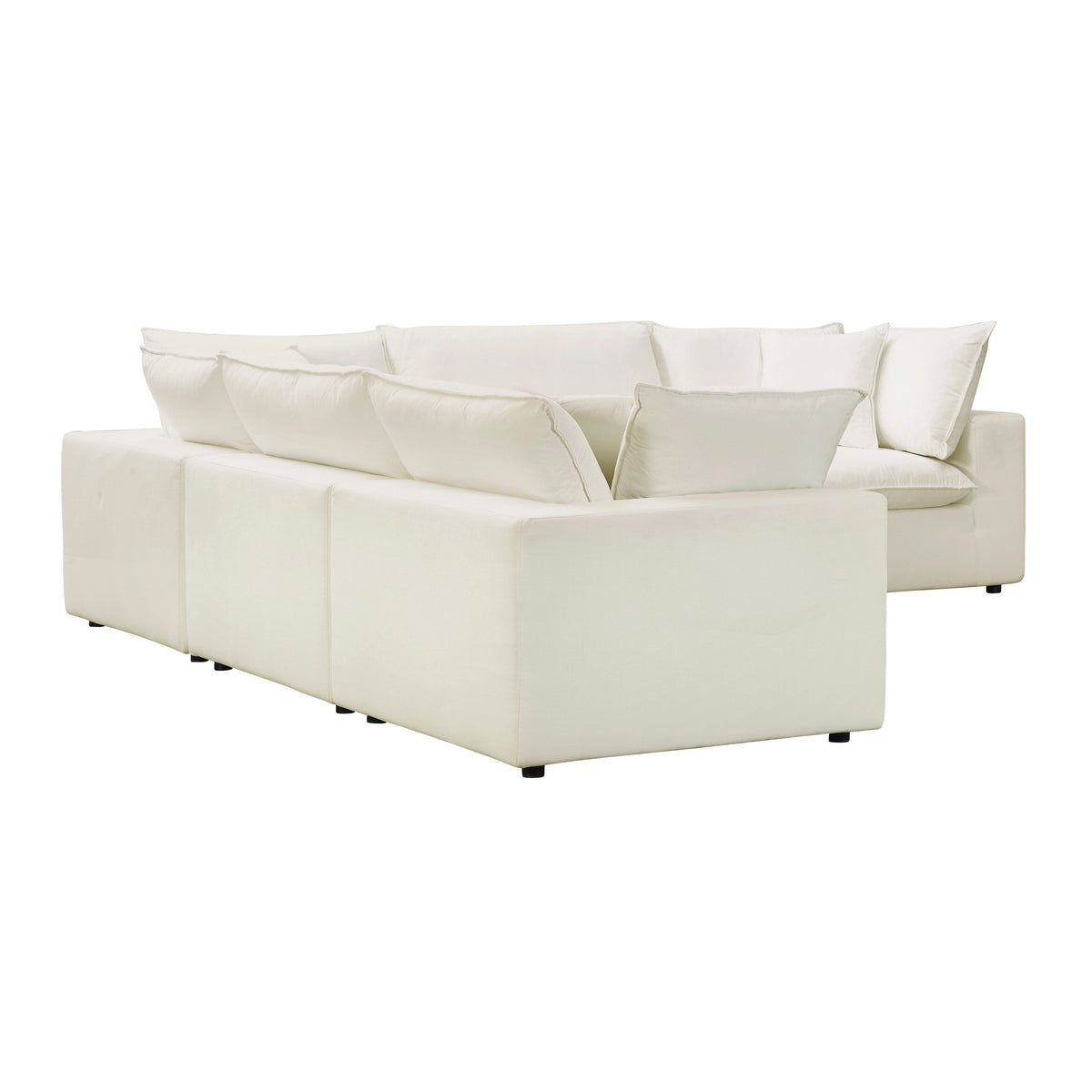 Cali Natural Performance Fabric Modular L-Sectional by TOV Furniture – photo 4 of 6