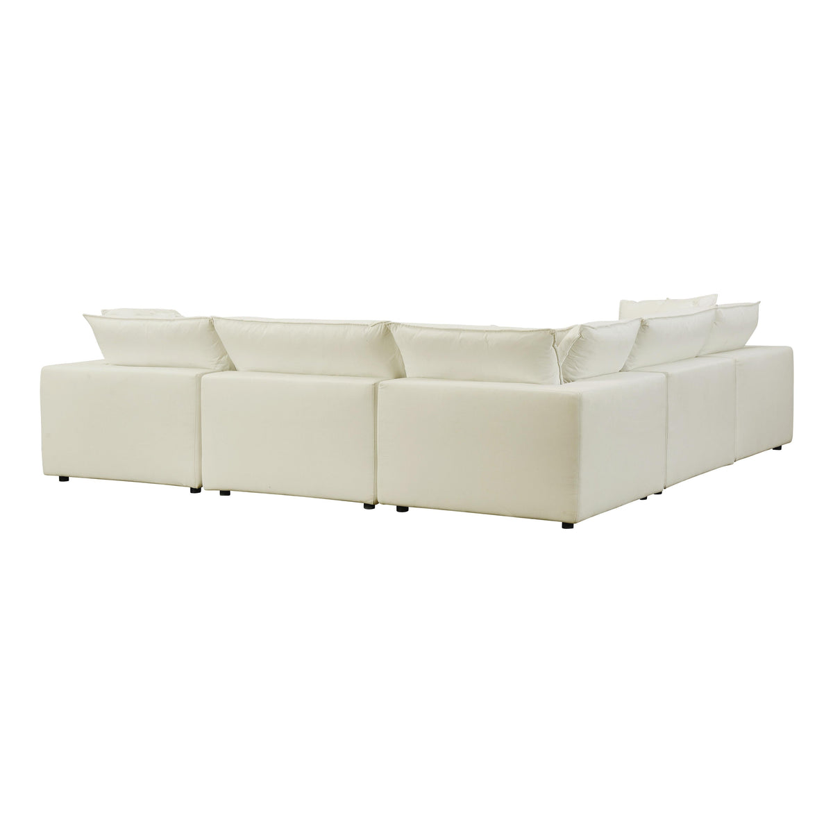 Cali Natural Performance Fabric Modular L-Sectional by TOV Furniture – photo 5 of 6