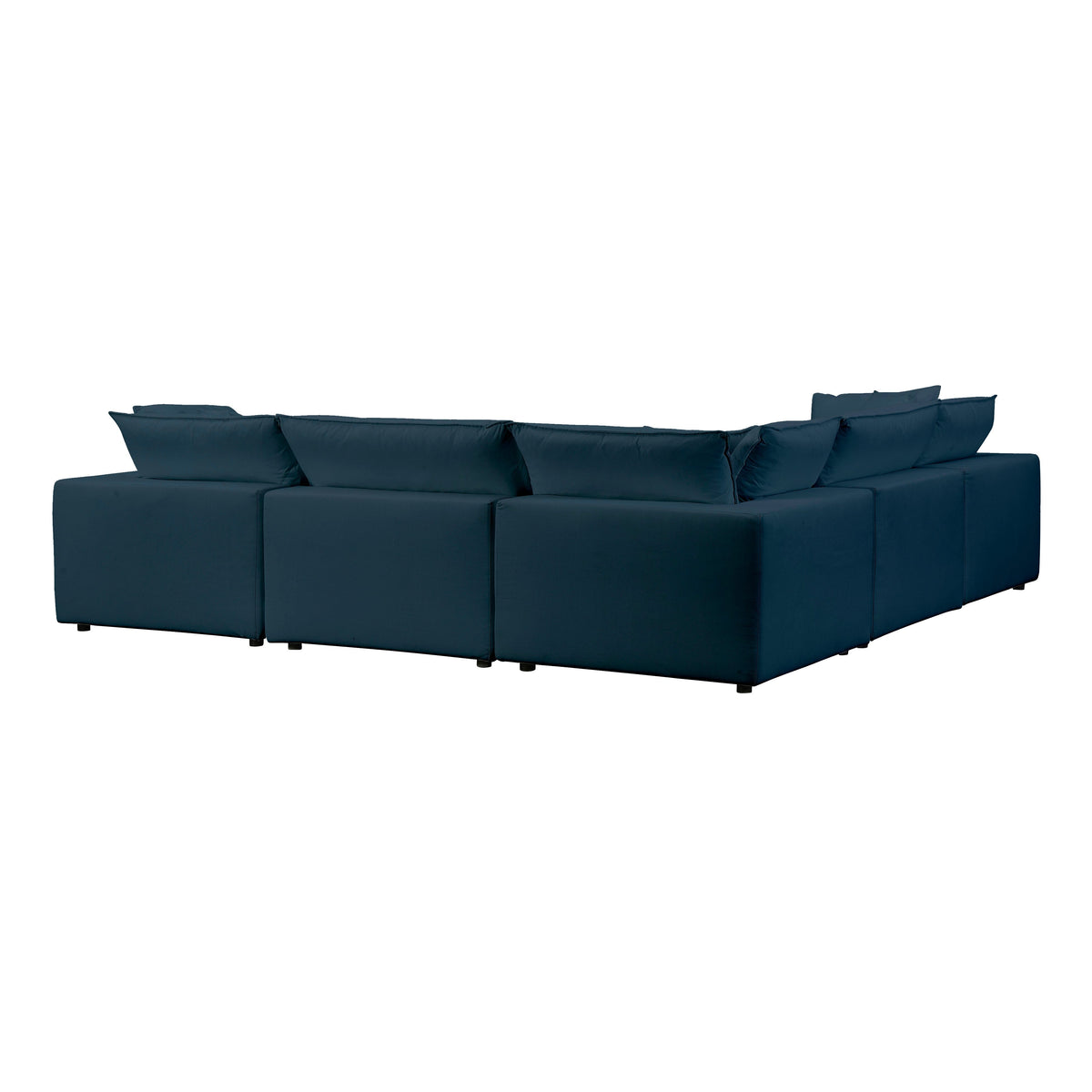 Cali Navy Performance Fabric Modular L-Sectional by TOV Furniture – photo 5 of 6