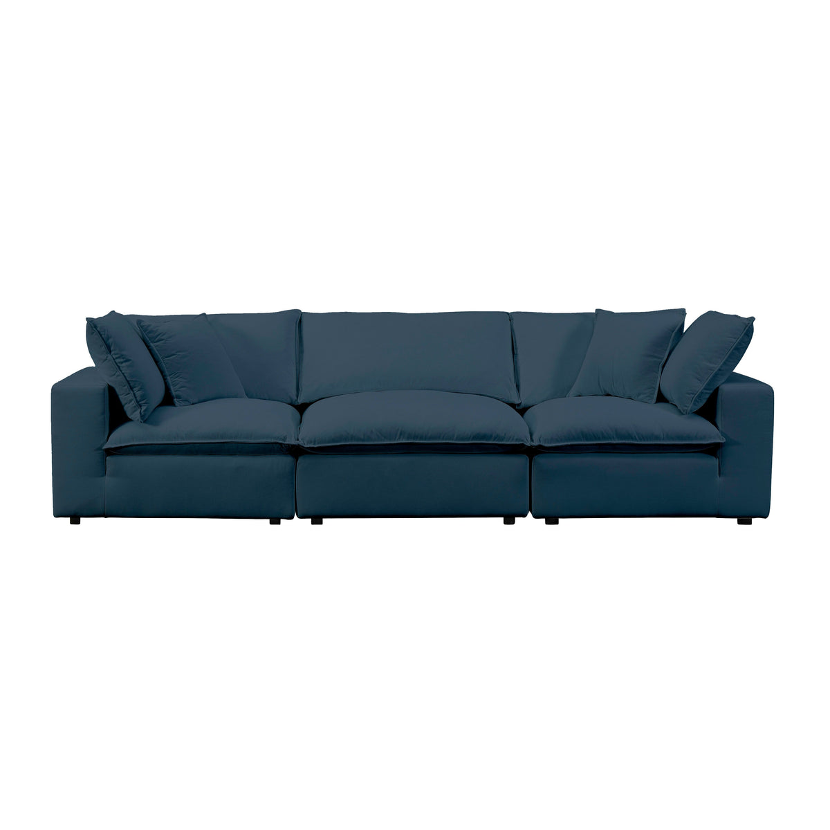 Cali Navy Performance Fabric Modular Sofa by TOV Furniture – photo 3 of 7