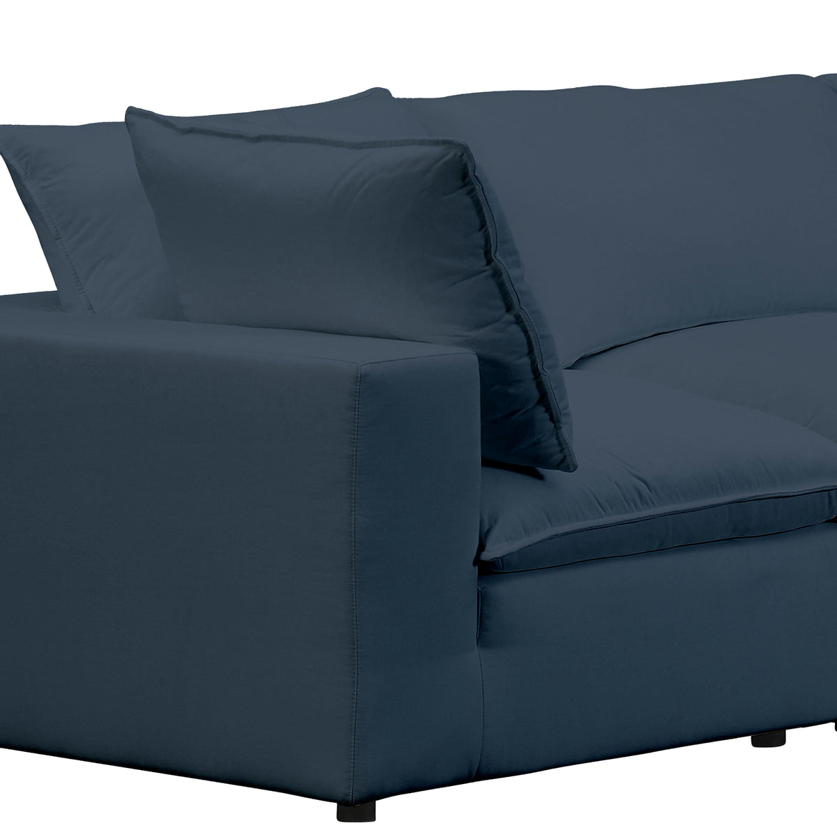 Cali Navy Performance Fabric Modular Sofa by TOV Furniture – photo 6 of 7