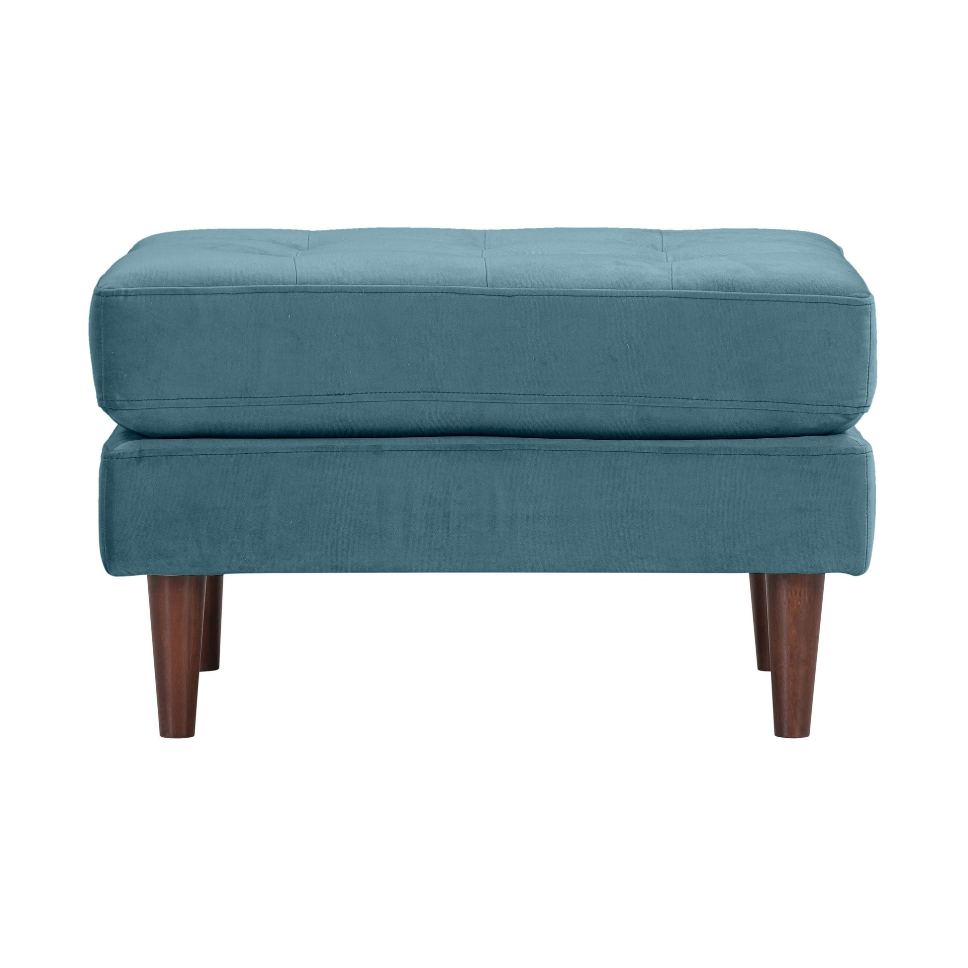 Cave Velvet Ottoman Ren L01140