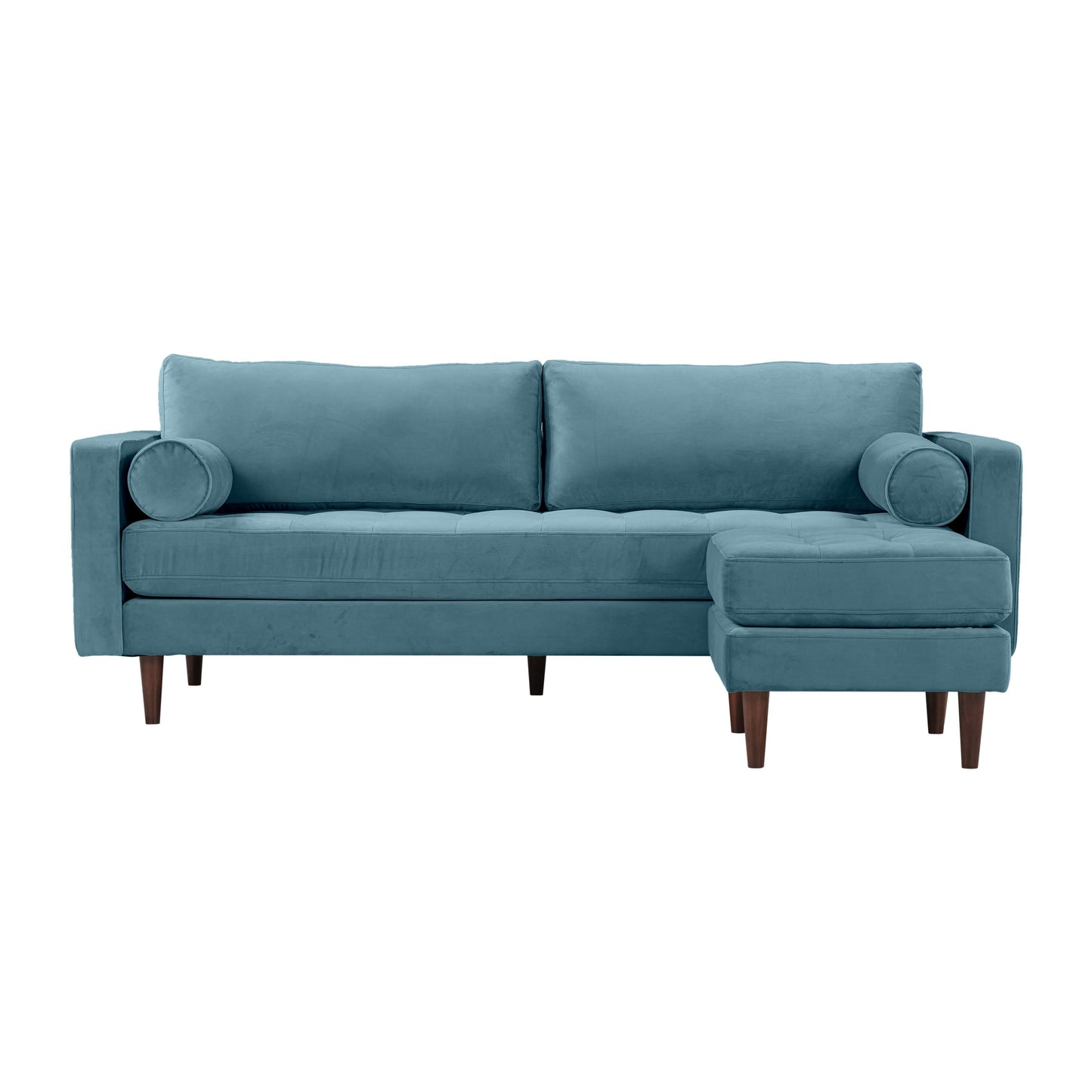 Cave 2 Piece Velvet Sectional Ren L01113 Sec