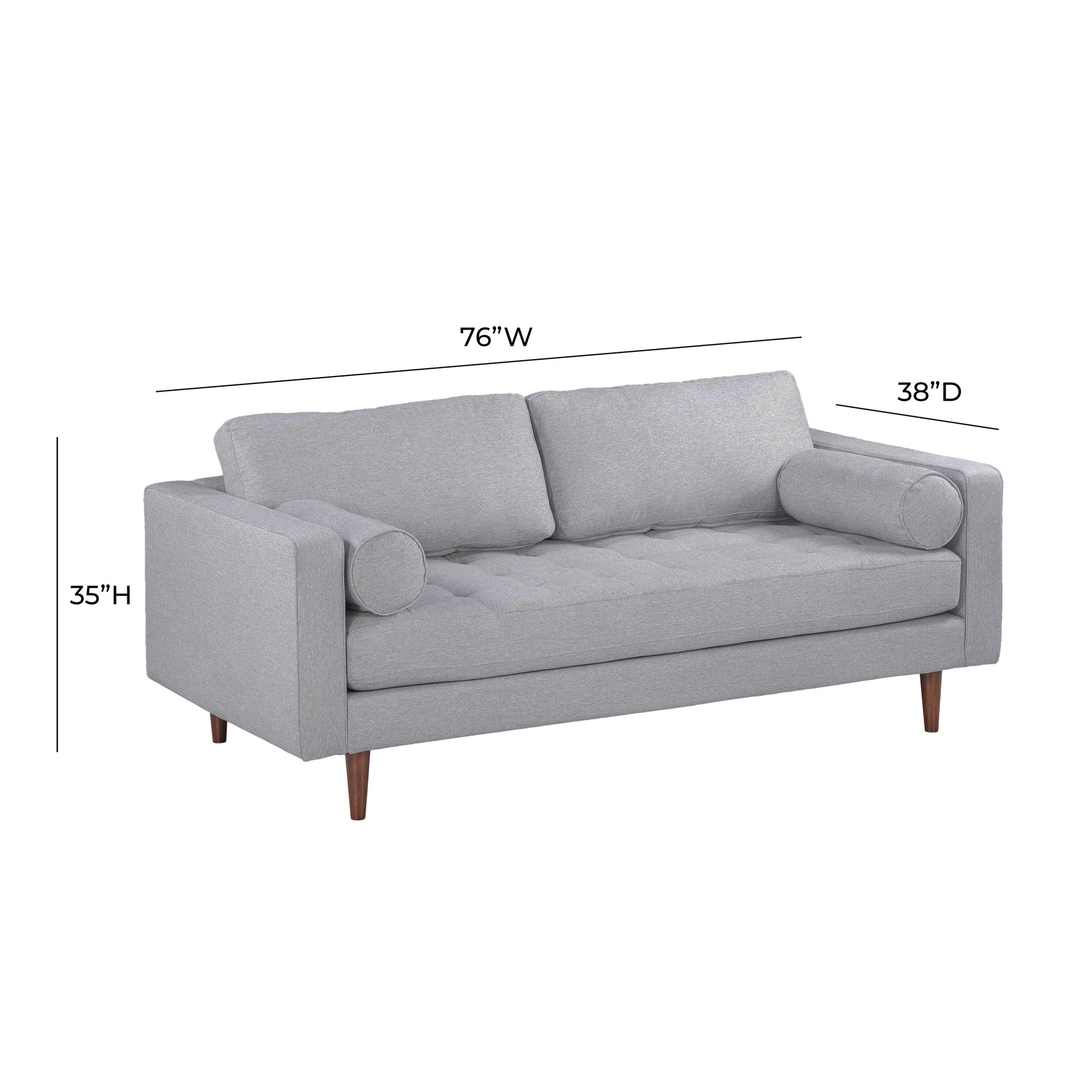 Cave 76 Tweed Loveseat Ren L01222