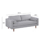 Cave 76 Tweed Loveseat Ren L01232
