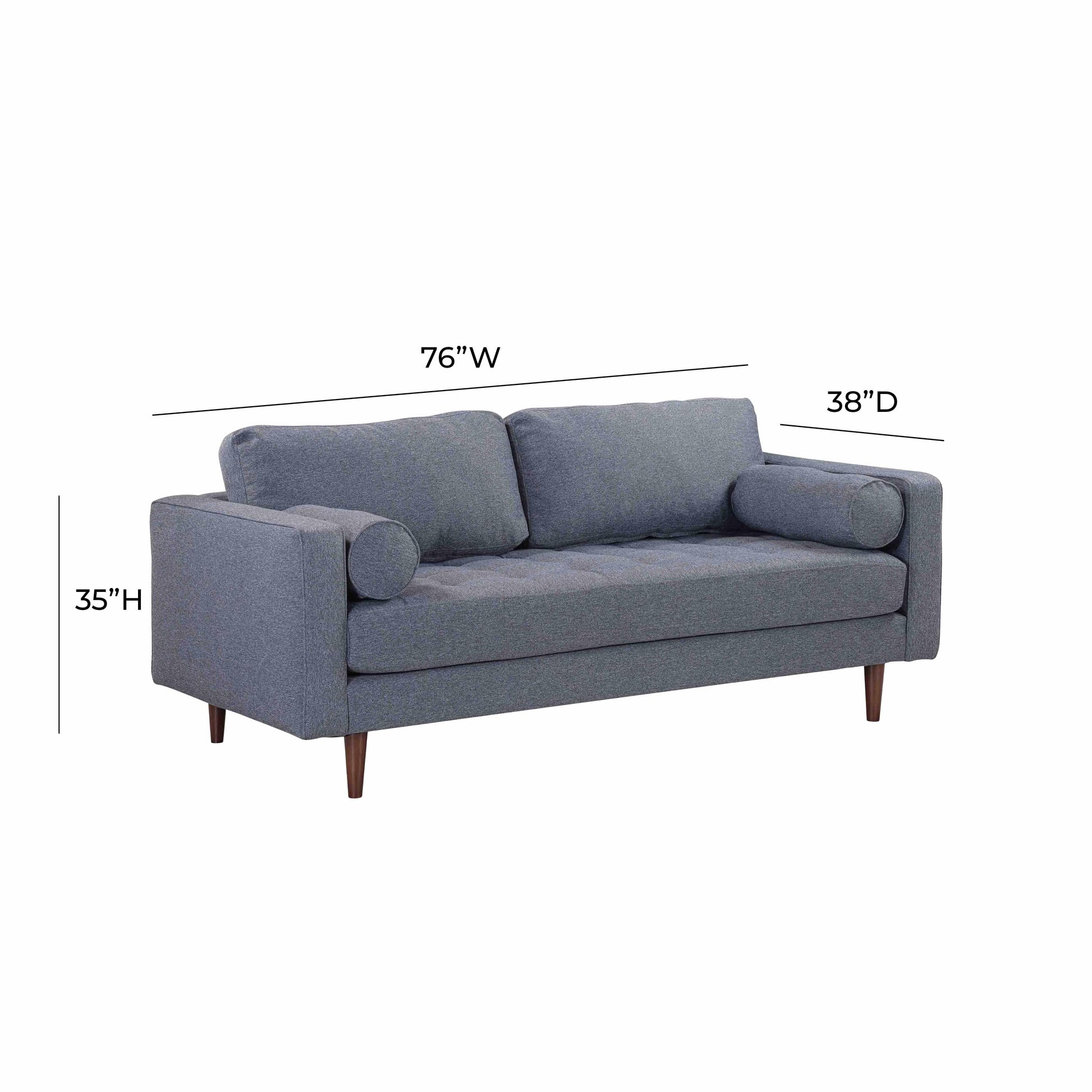 Cave 76 Tweed Loveseat Ren L01222