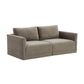 Willow 74 Velvet Modular Loveseat Ren L03122
