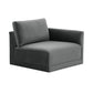 Willow Velvet Modular Raf Corner Chair Ren L03120 Rc