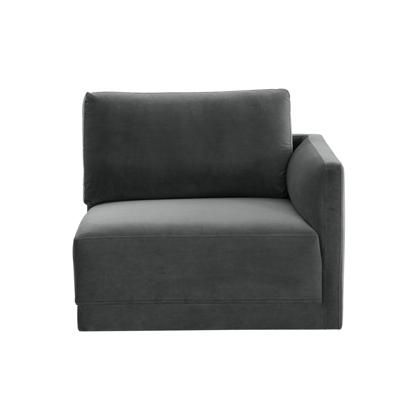 Willow Velvet Modular Raf Corner Chair Ren L03120 Rc